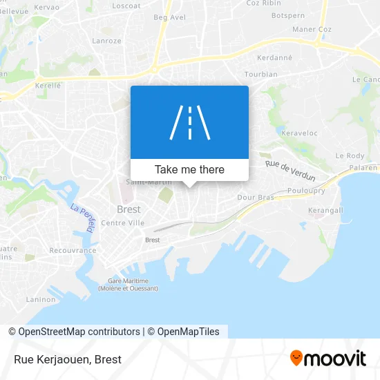 Rue Kerjaouen map