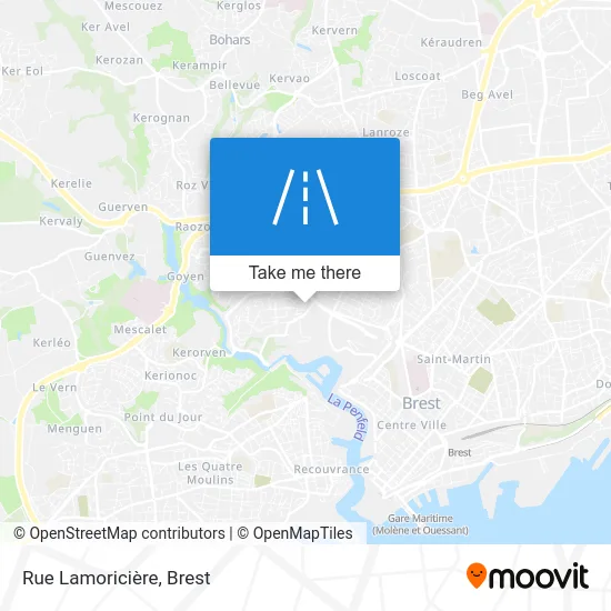 Rue Lamoricière map