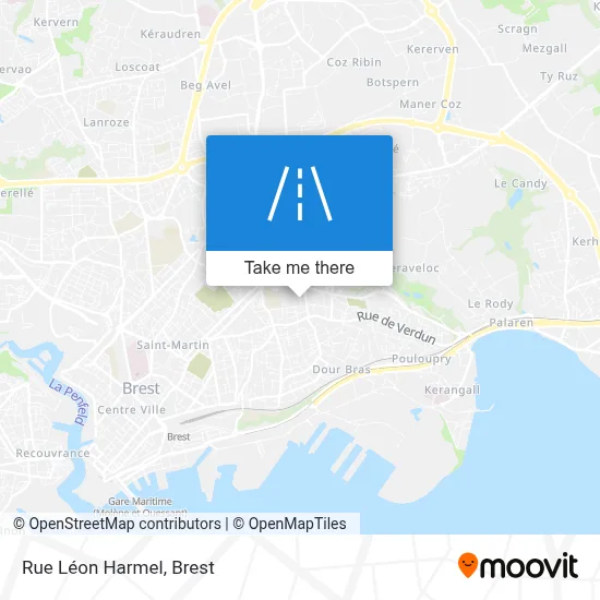 Rue Léon Harmel map