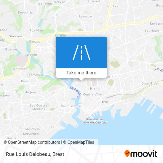 Rue Louis Delobeau map