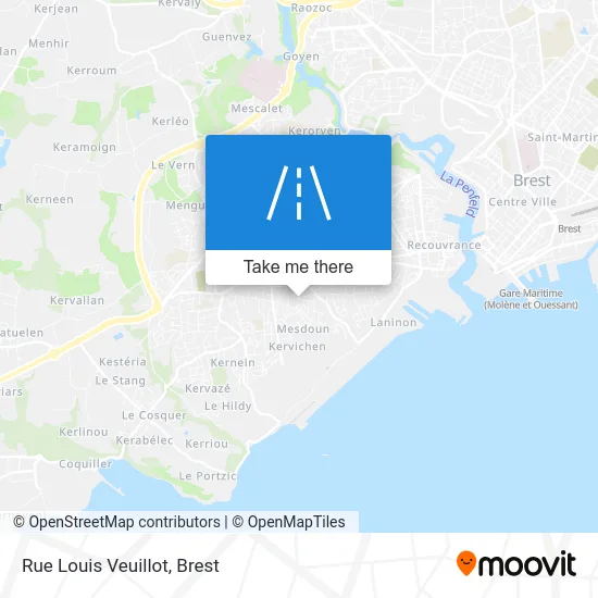 Rue Louis Veuillot map