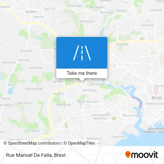 Rue Manuel De Falla map