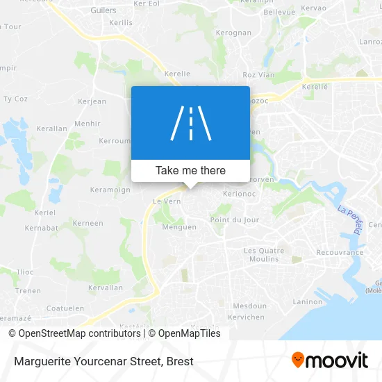 Rue Marguerite Yourcenar map