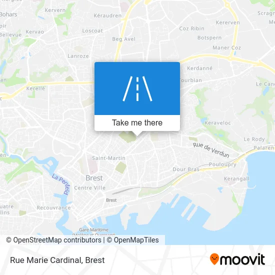 Rue Marie Cardinal map