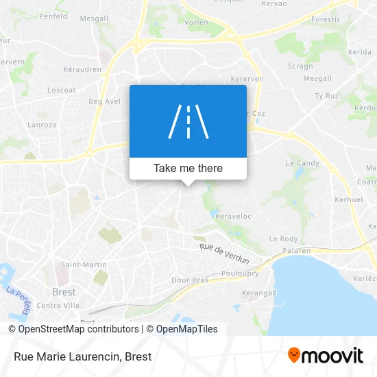 Rue Marie Laurencin map