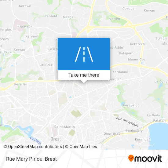 Rue Mary Piriou map