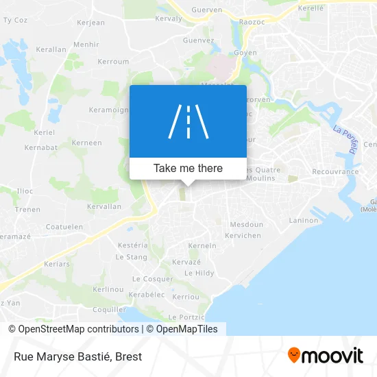 Rue Maryse Bastié map