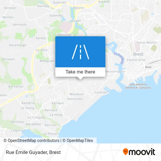 Rue Émile Guyader map