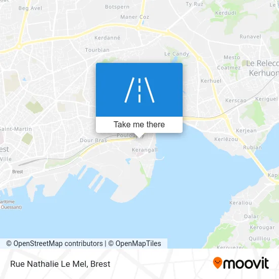 Rue Nathalie Le Mel map