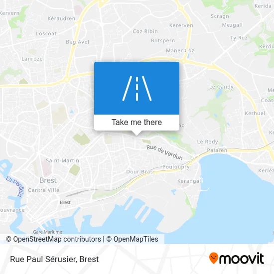 Rue Paul Sérusier map