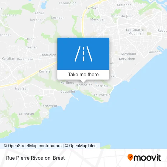 Rue Pierre Rivoalon map