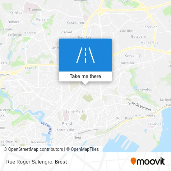 Rue Roger Salengro map