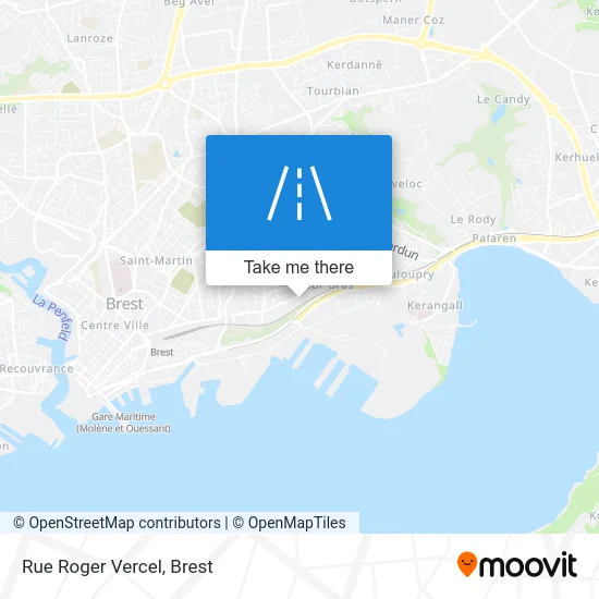 Rue Roger Vercel map