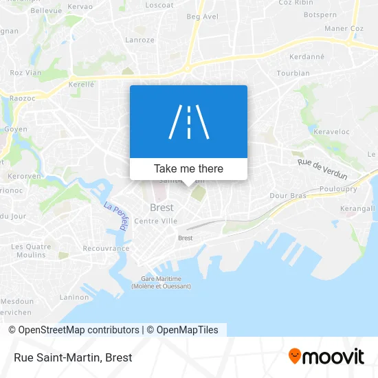 Rue Saint-Martin map