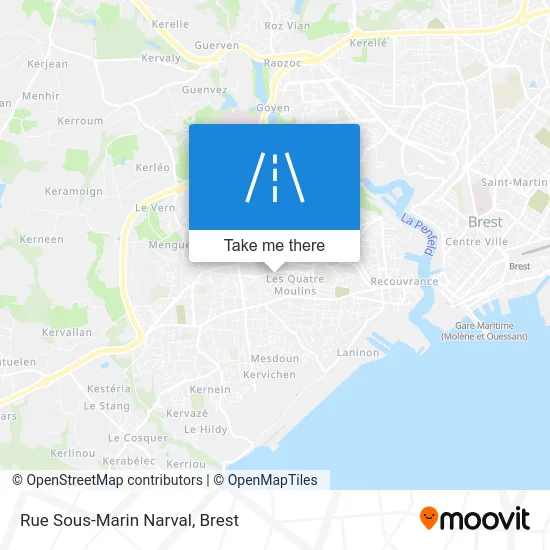 Rue Sous-Marin Narval map