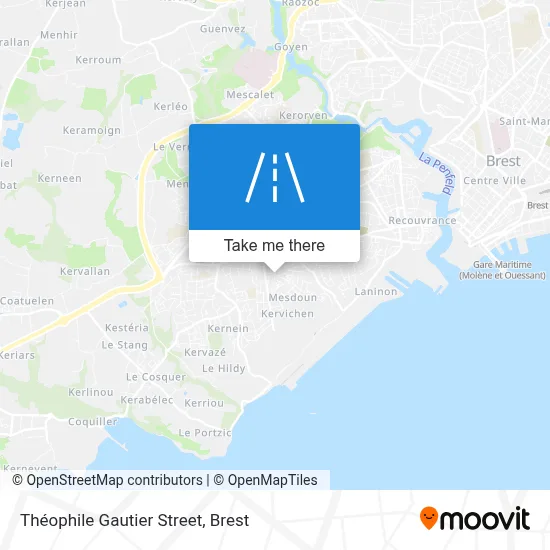 Rue Théophile Gautier map