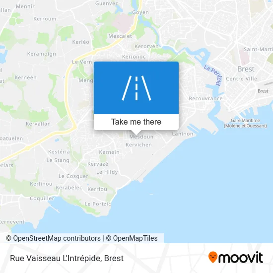 Rue Vaisseau L'Intrépide map