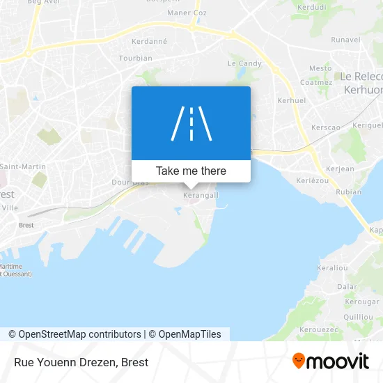 Rue Youenn Drezen map