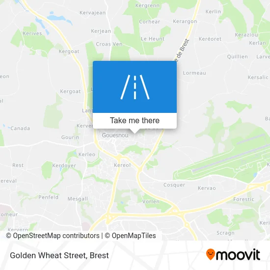 Rue Des Blés D'Or map