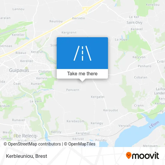 Kerbleuniou map