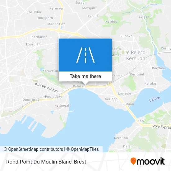 Rond-Point Du Moulin Blanc map