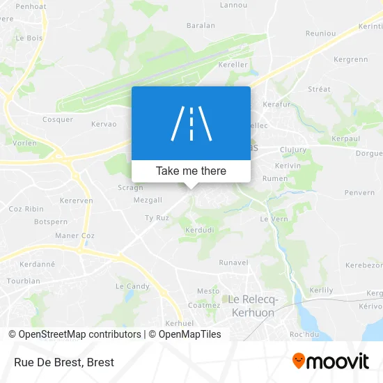 Rue De Brest map