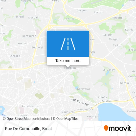 Rue De Cornouaille map