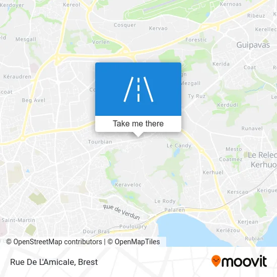 Rue De L'Amicale map