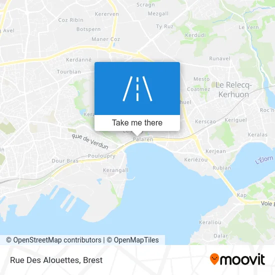 Rue Des Alouettes map