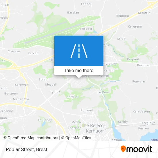 Rue Des Peupliers map