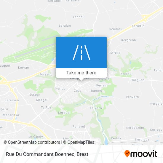 Rue Du Commandant Boennec map