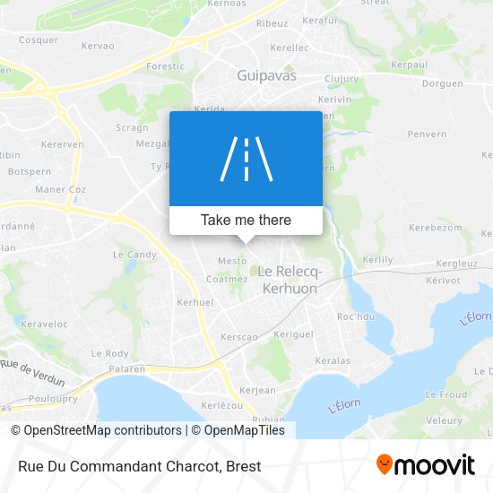 Rue Du Commandant Charcot map