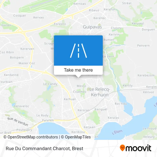 Rue Du Commandant Charcot map