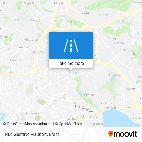 Rue Gustave Flaubert map