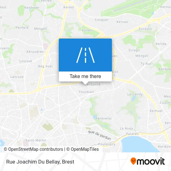 Rue Joachim Du Bellay map