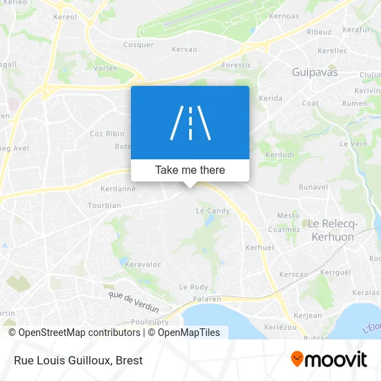 Rue Louis Guilloux map