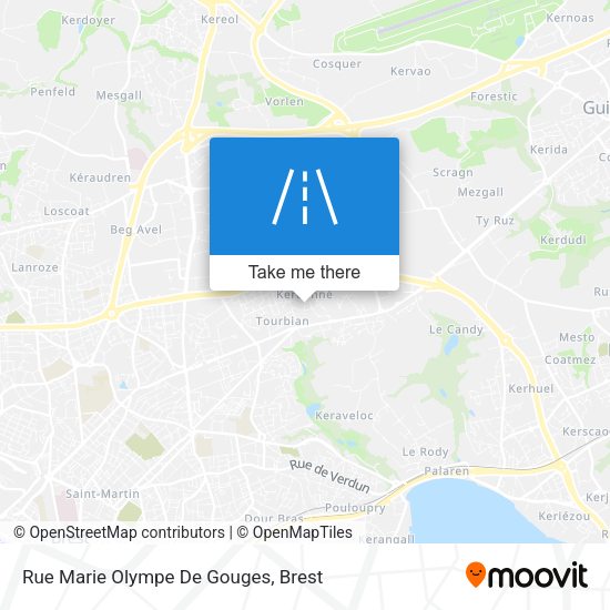 Rue Marie Olympe De Gouges map