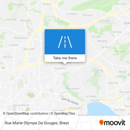 Rue Marie Olympe De Gouges map