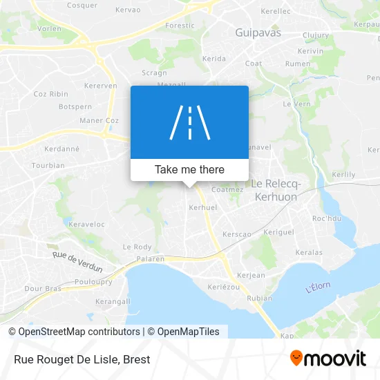 Rue Rouget De Lisle map