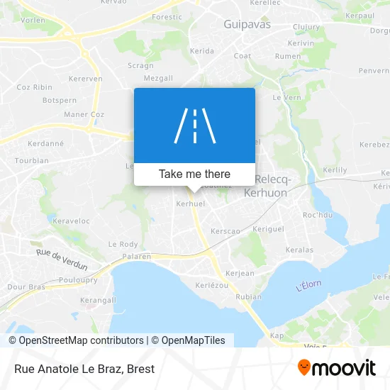 Rue Anatole Le Braz map