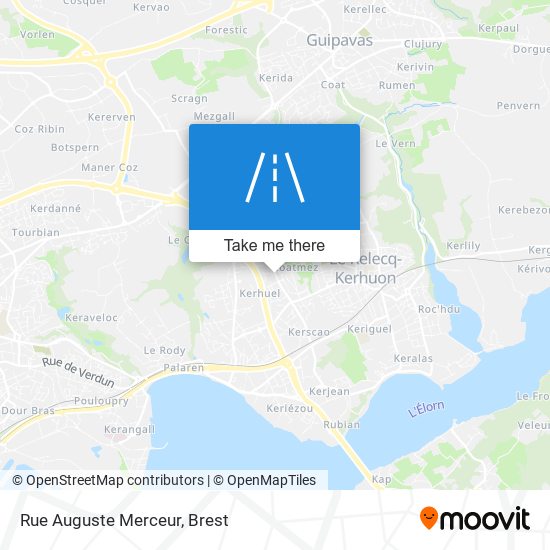 Rue Auguste Merceur map