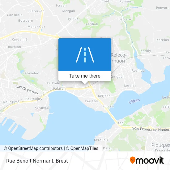 Rue Benoit Normant map