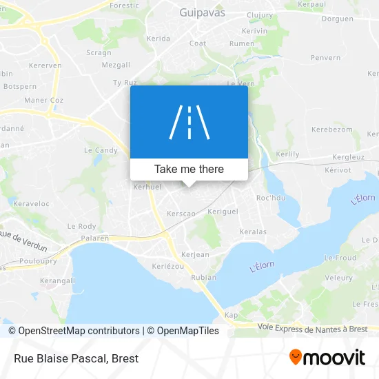 Rue Blaise Pascal map