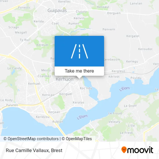 Rue Camille Vallaux map