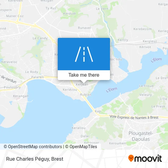 Rue Charles Péguy map