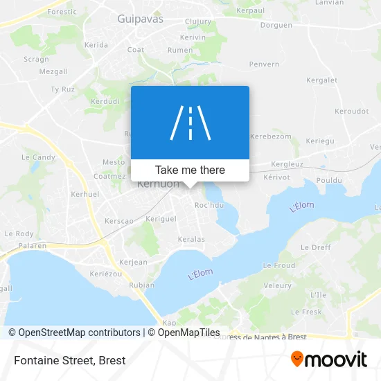 Rue De La Fontaine map