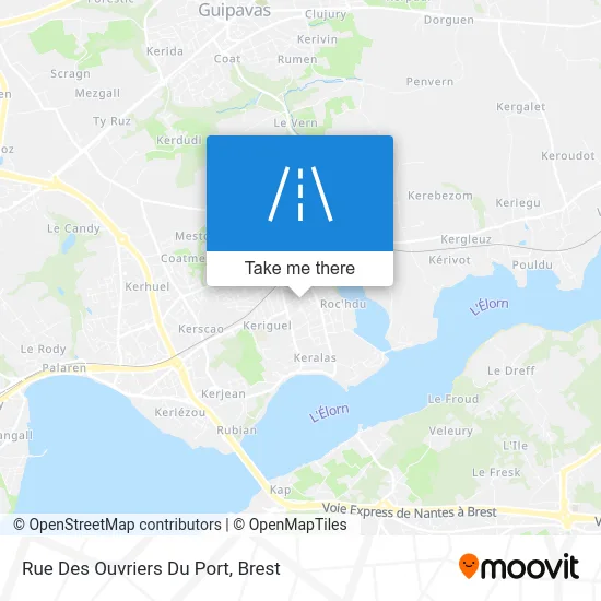 Rue Des Ouvriers Du Port map