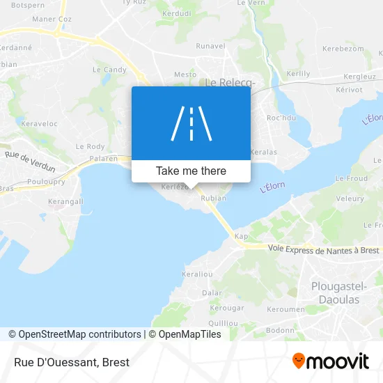 Rue D'Ouessant map
