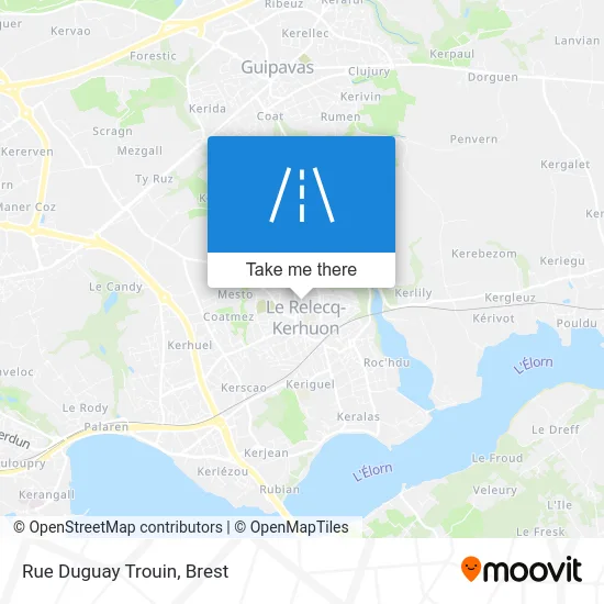 Rue Duguay Trouin map