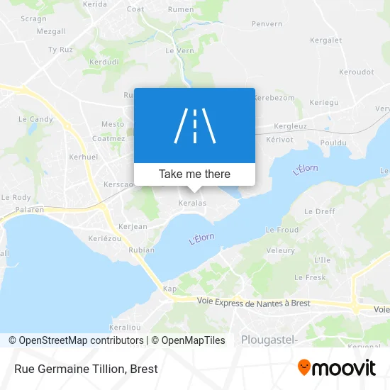 Rue Germaine Tillion map